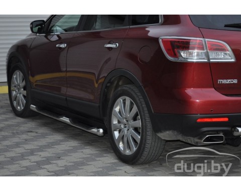 Пороги - трубы "Delux" для CX-9.